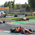 F1 - Charles Leclerc (Ferrari), Kevin Magnussen (Haas), Max Verstappen (Red Bull), GP Ιταλίας 2023