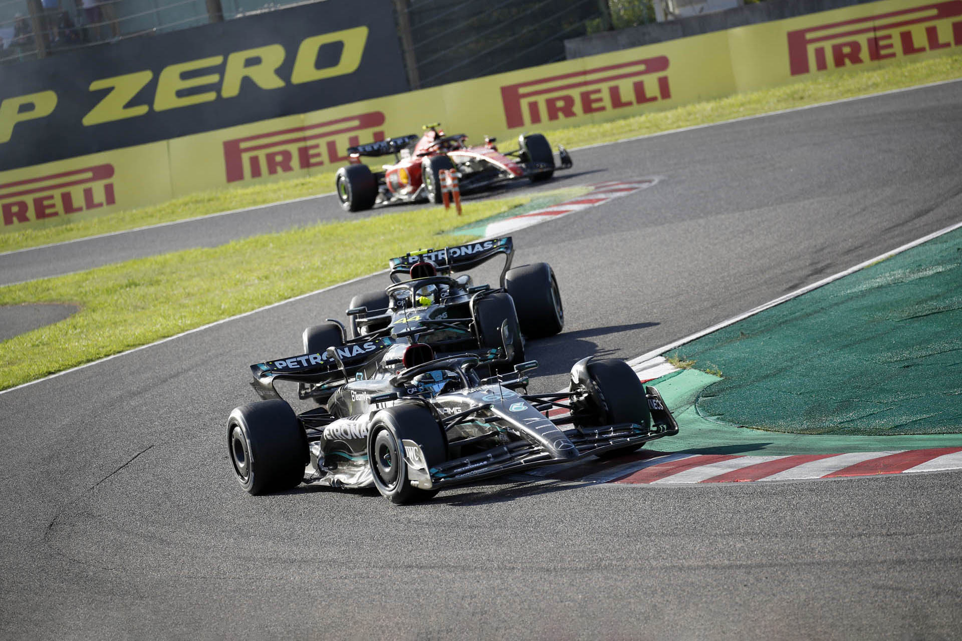 F1 - George Russell & Lewis Hamilton (Mercedes), GP Ιαπωνίας 2023
