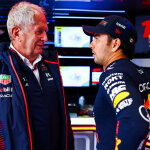 F1 - Helmut Marko & Sergio Perez (Red Bull)