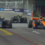F1 - Lando Norris (McLaren), George Russell & Lewis Hamilton (Mercedes), GP Σιγκαπούρης 2023