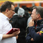 F1 - Νικόλας Τομπάζης (FIA) & Christian Horner (Red Bull)