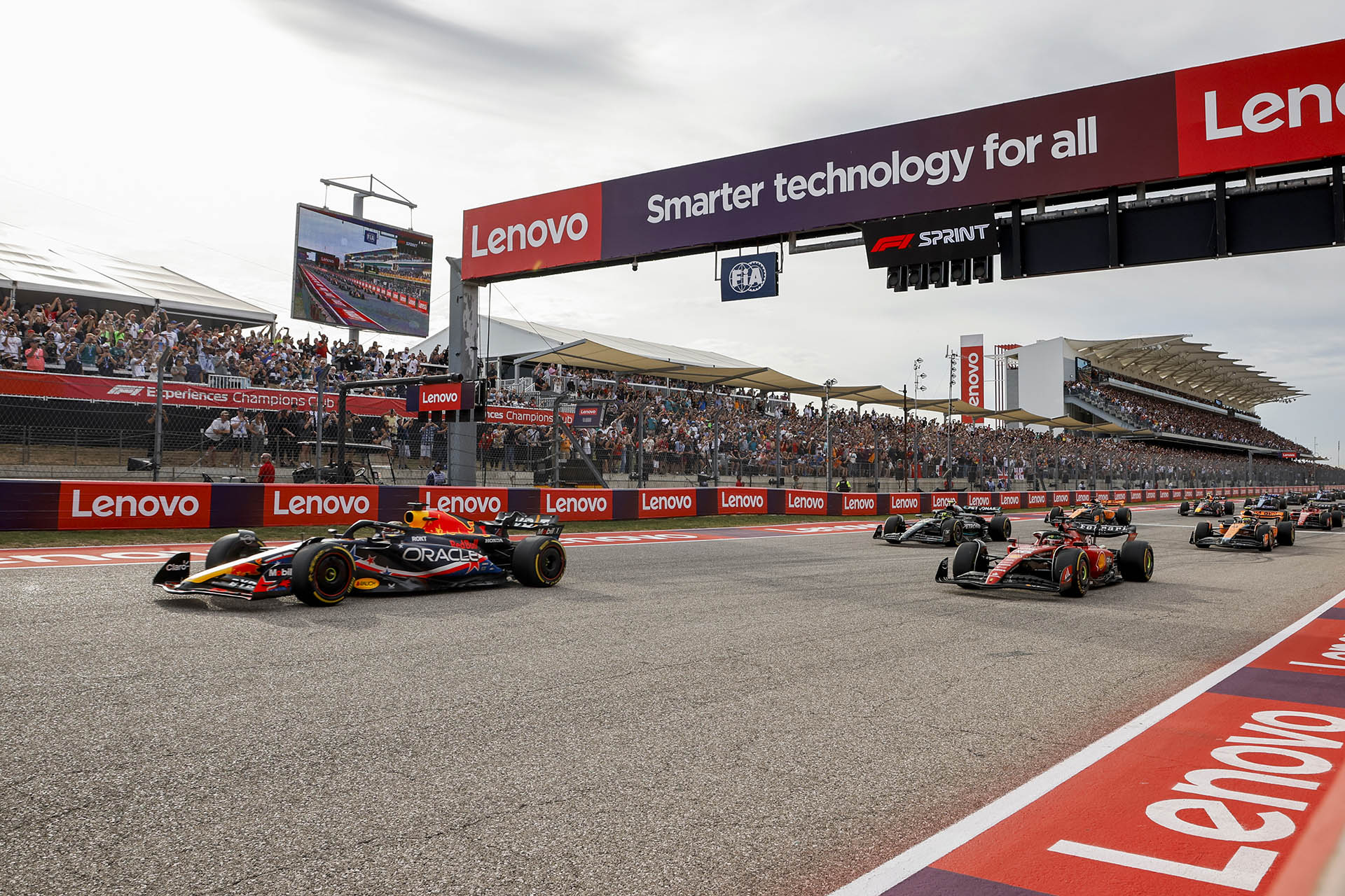 F1 - GP ΗΠΑ 2023, Εκκίνηση σπριντ