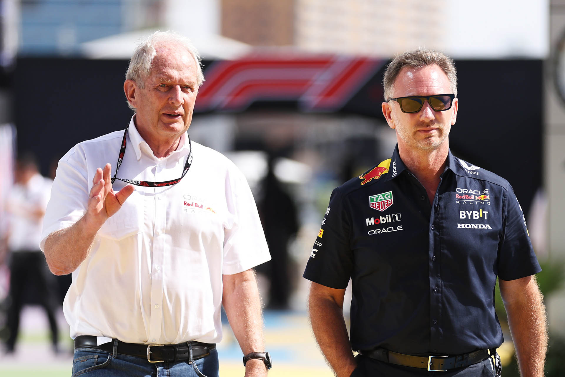 F1 - Helmut Marko & Christian Horner (Red Bull)