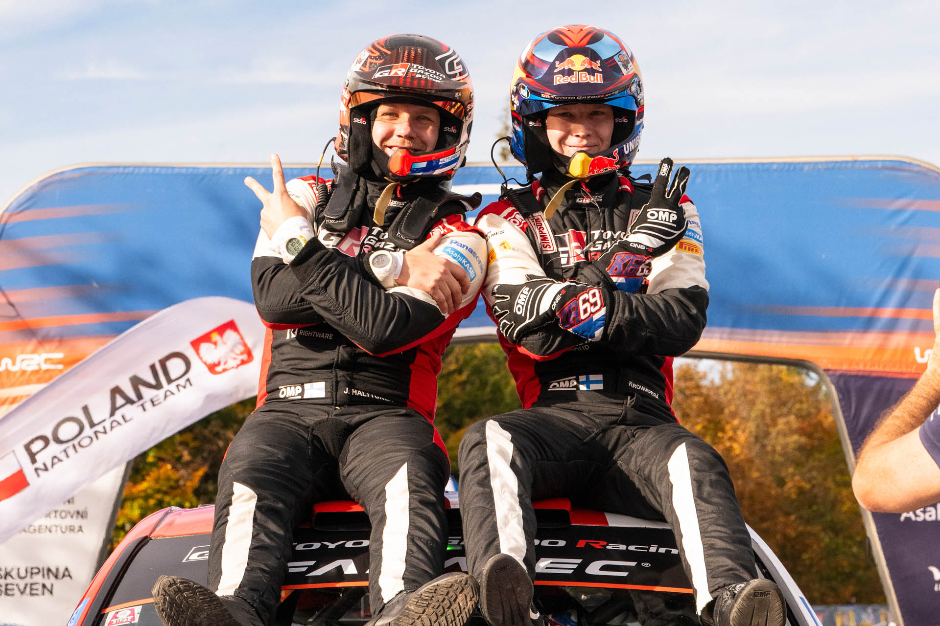 WRC - Jonne Halttunen & Kalle Rovanpera (Toyota GR Yaris Rally1), Ράλλυ Κεντρικής Ευρώπης 2023