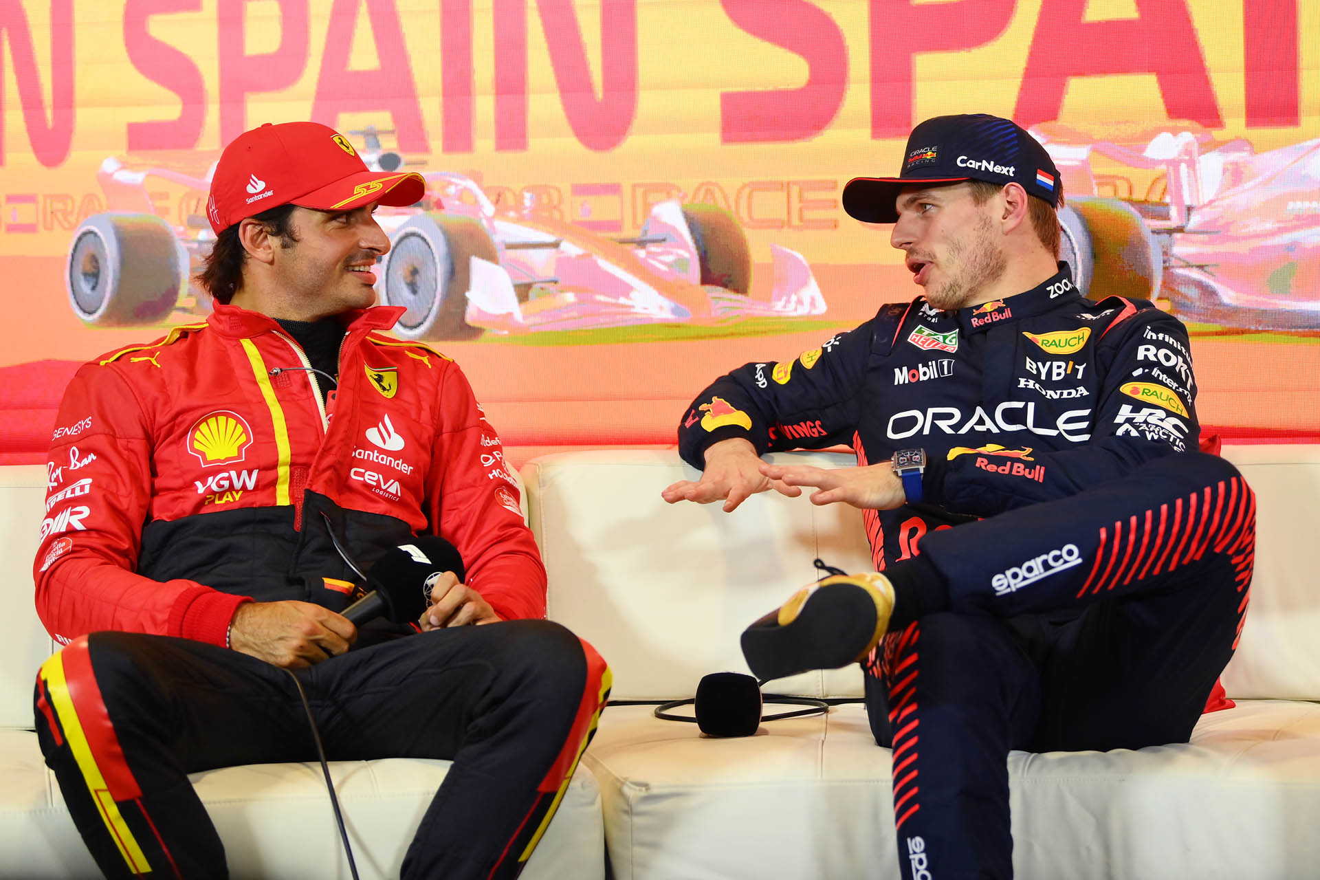 F1 - Carlos Sainz & Max Verstappen, GP Ισπανίας 2023