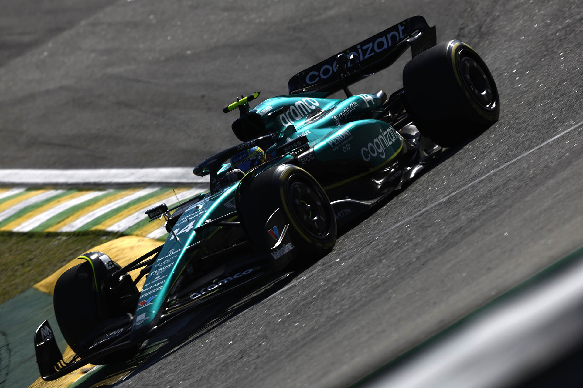 F1 - Fernando Alonso (Aston Martin), GP Σάο Πάολο 2023