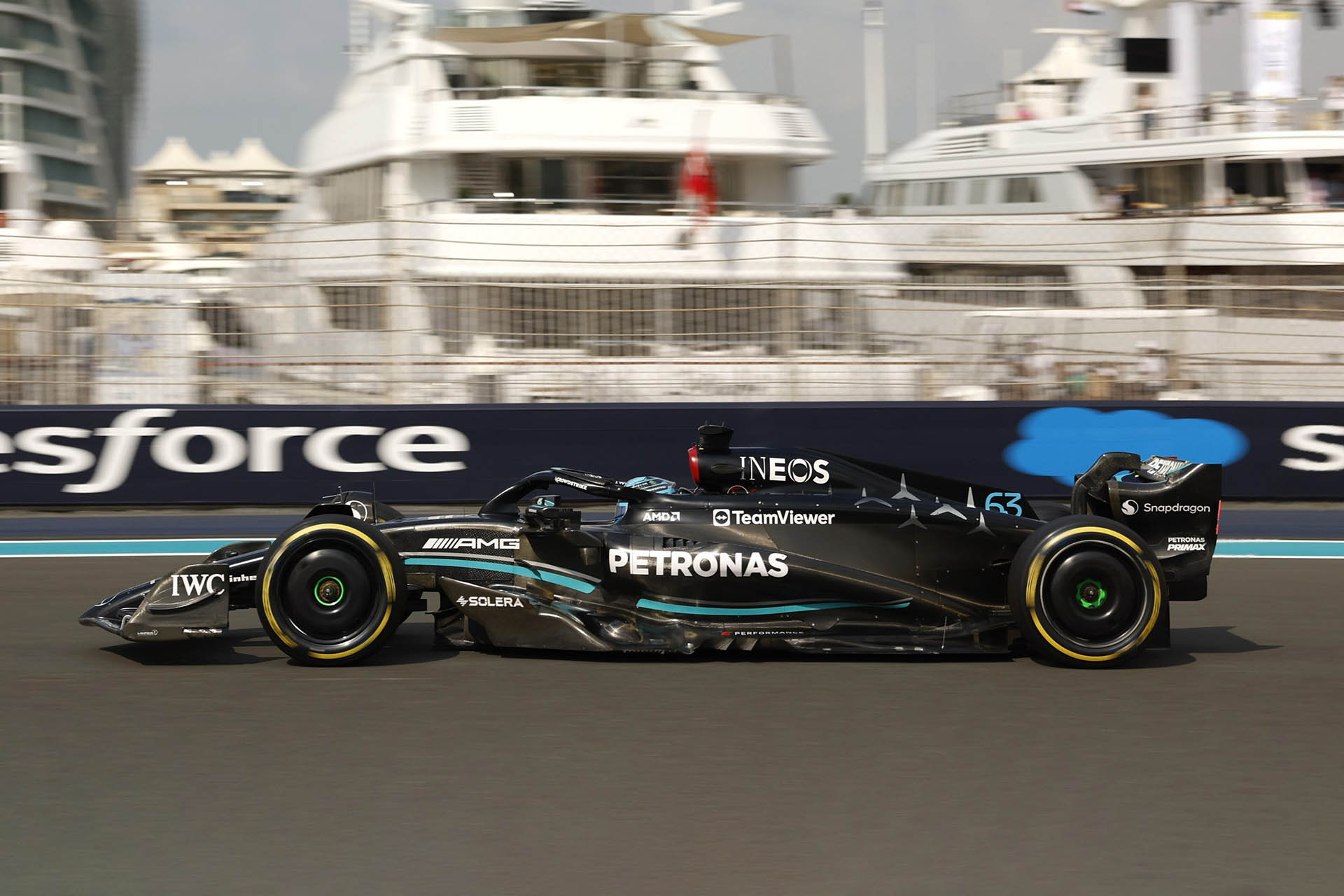 F1 - George Russell (Mercedes), GP Άμπου Ντάμπι 2023