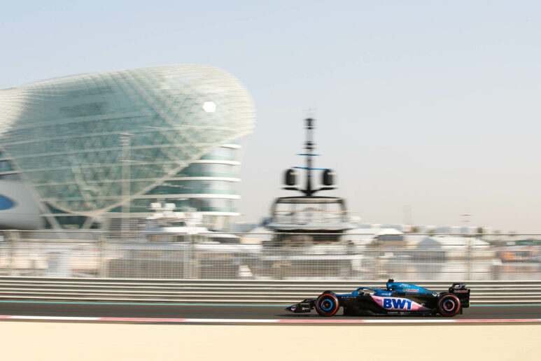F1 - Jack Doohan (Alpine), Τεστ Άμπου Ντάμπι 2023
