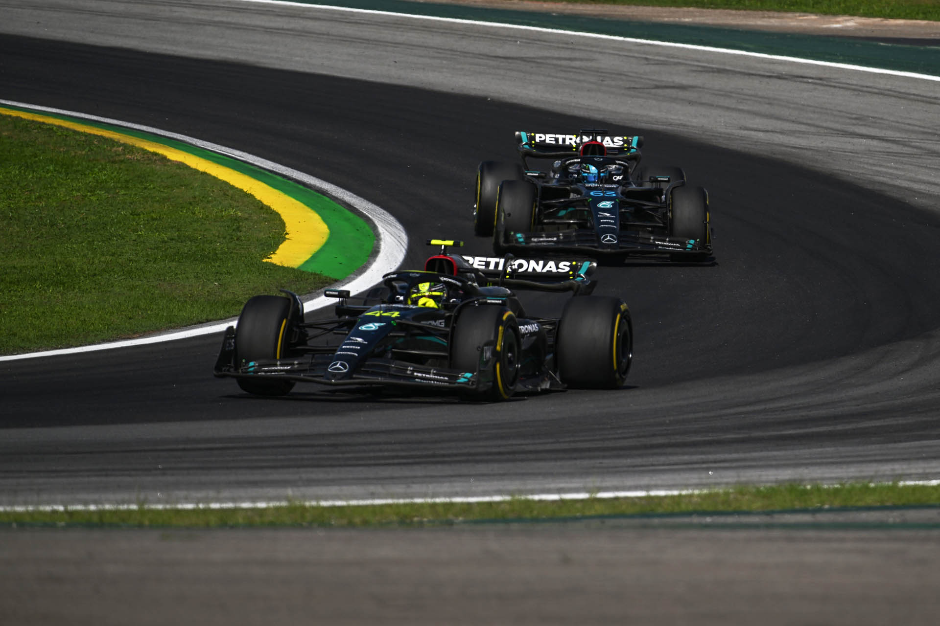 F1 - Lewis Hamilton & George Russell (Mercedes), GP Σάο Πάολο 2023