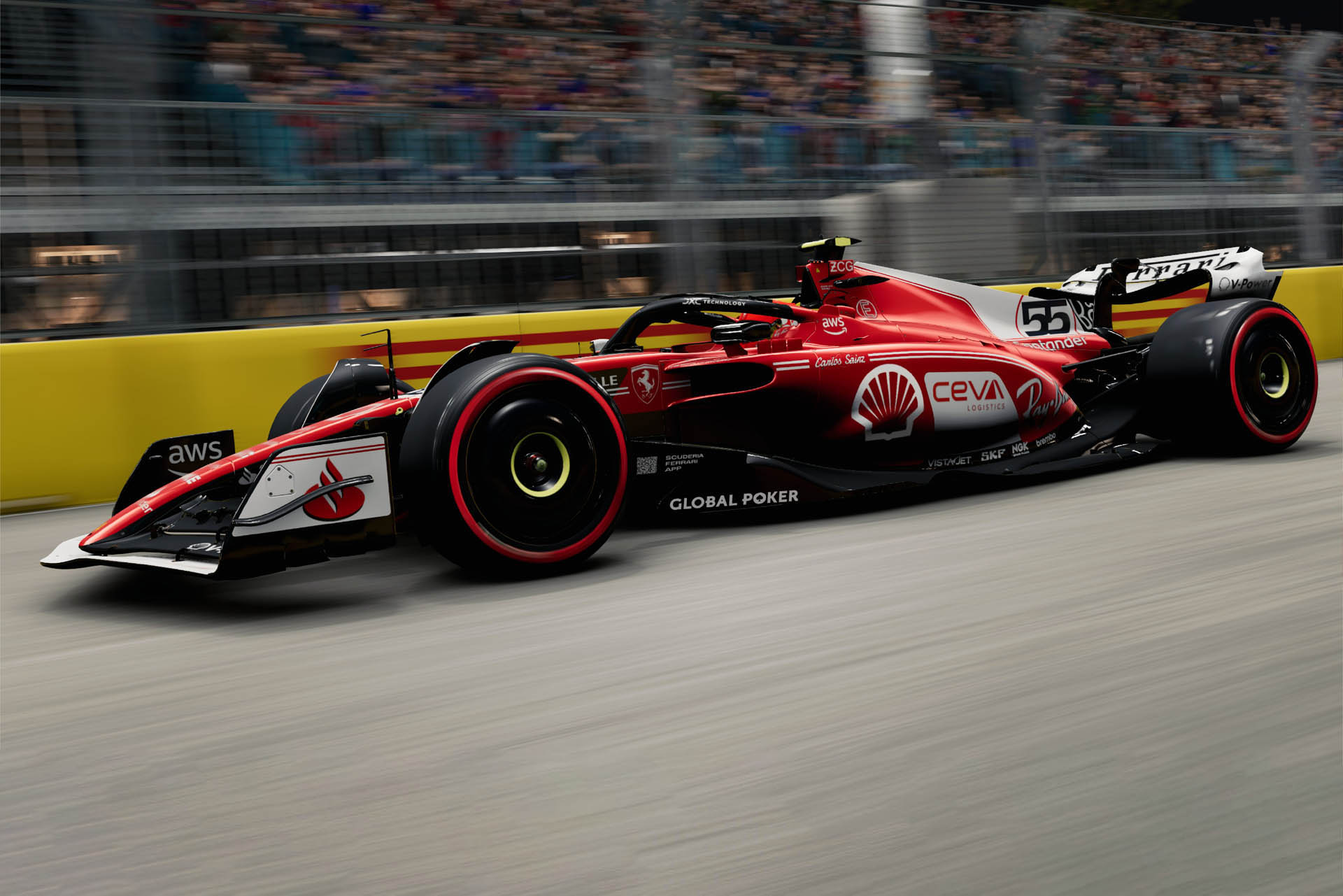 F1 - Χρωματιστμός Ferrari GP Λας Βέγκας 2023