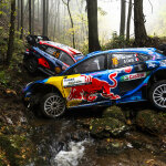 WRC - Τα Hyundai i20 N του Dani Sordo και το Ford Puma του Adrien Fourmaux έπειτα από τις εξόδους τους στην ΕΔ2 του Ράλλυ Ιαπωνίας 2023