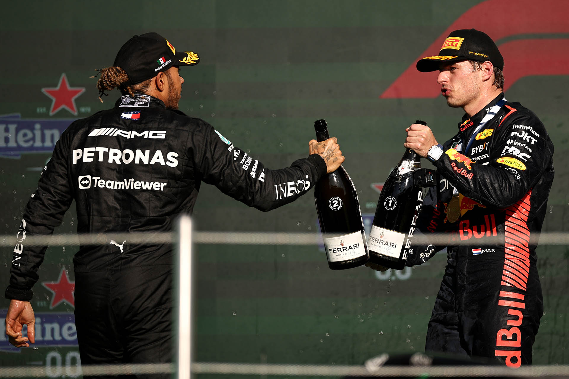 F1 - Lewis Hamilton & Max Verstappen, GP Μεξικού 2023