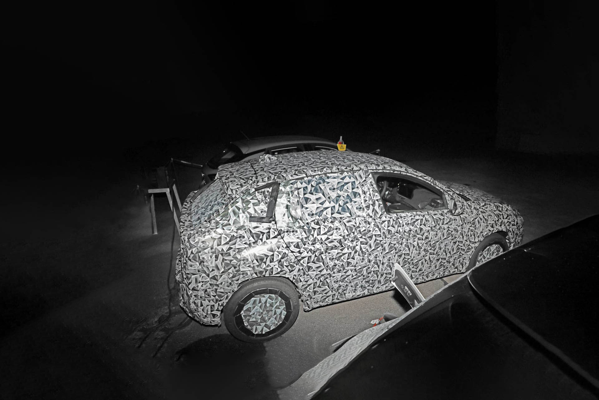 Lancia Ypsilon spyshot