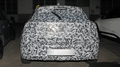Lancia Ypsilon spyshot