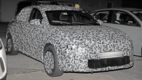 Lancia Ypsilon spyshot