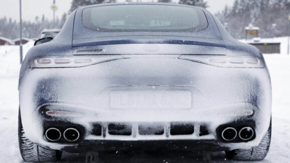 Mercedes-AMG GT 53 spyshot