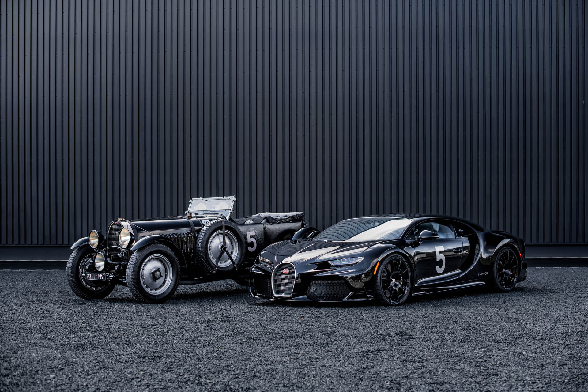 Bugatti Chiron Super Sport "Hommage T50S" & Bugatti Type 50S