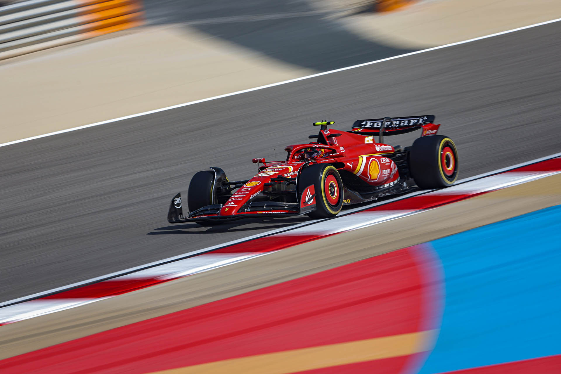 F1 - Carlos Sainz (Ferrari), Τεστ Μπαχρέιν 2024