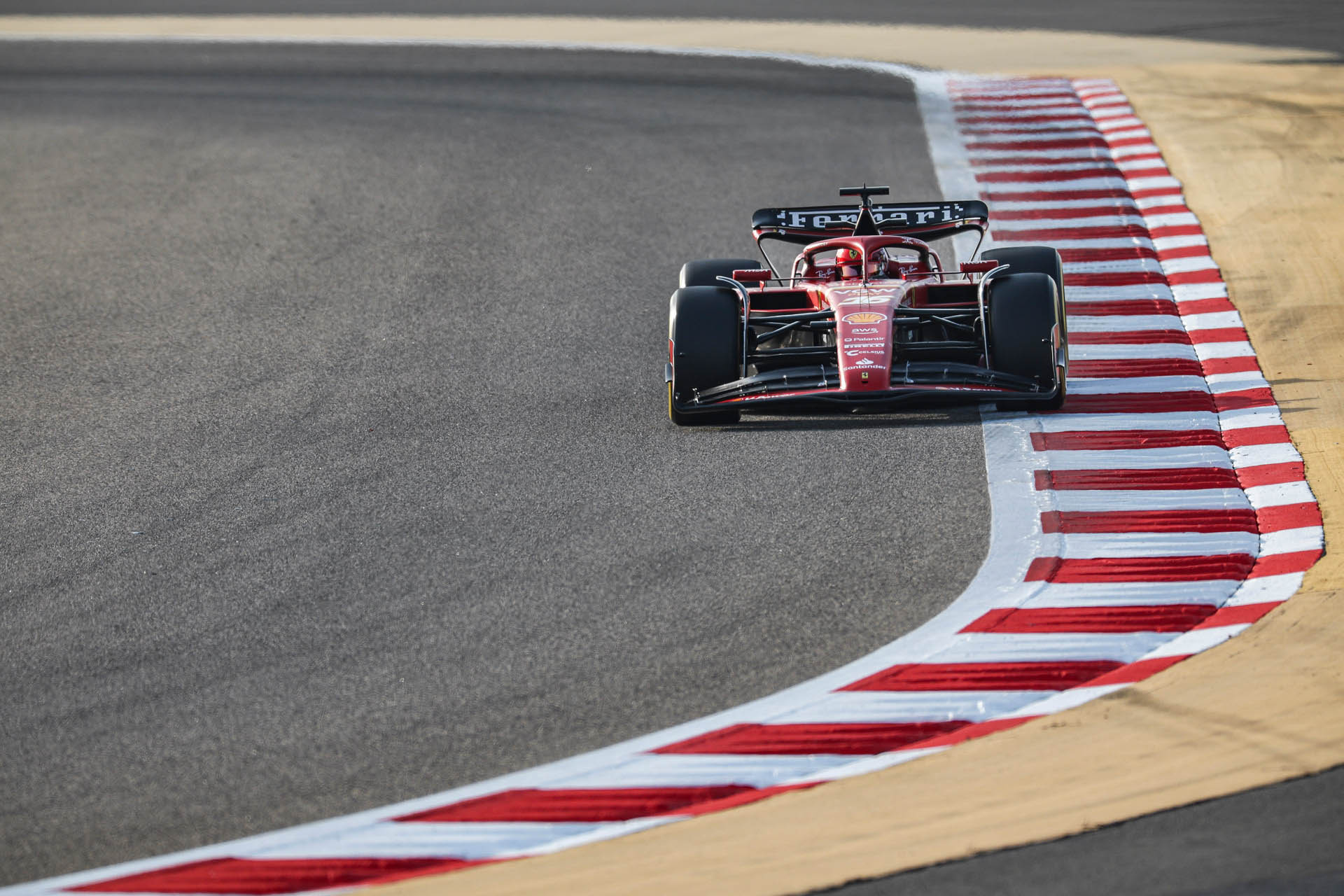 F1 - Charles Leclerc (Ferrari), Τεστ Μπαχρέιν 2024