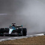 F1 - George Russell (Mercedes W15), Silverstone shakedown 2024
