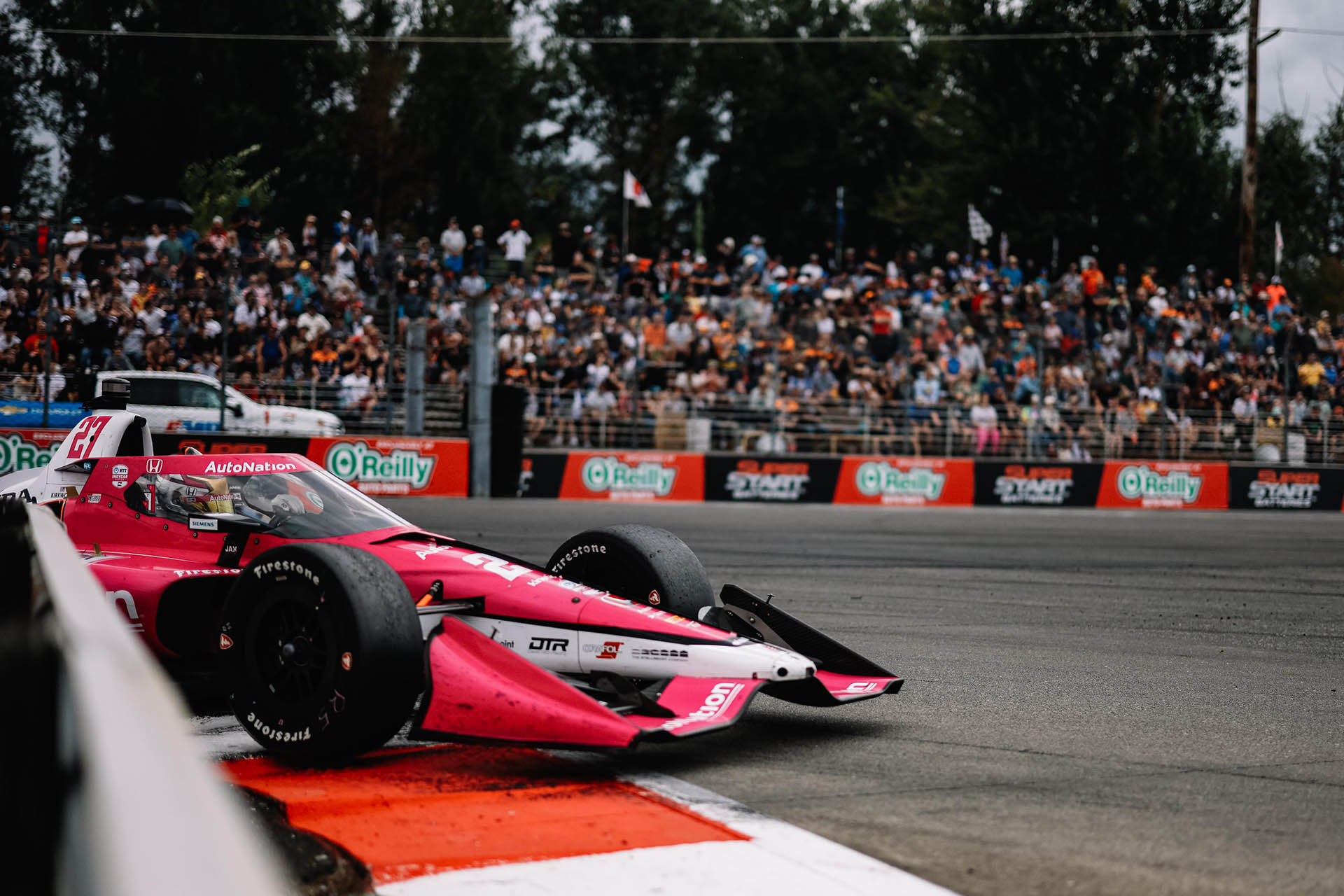 Indycar - Kyle Kirkwood (Andretti), Portland 2023