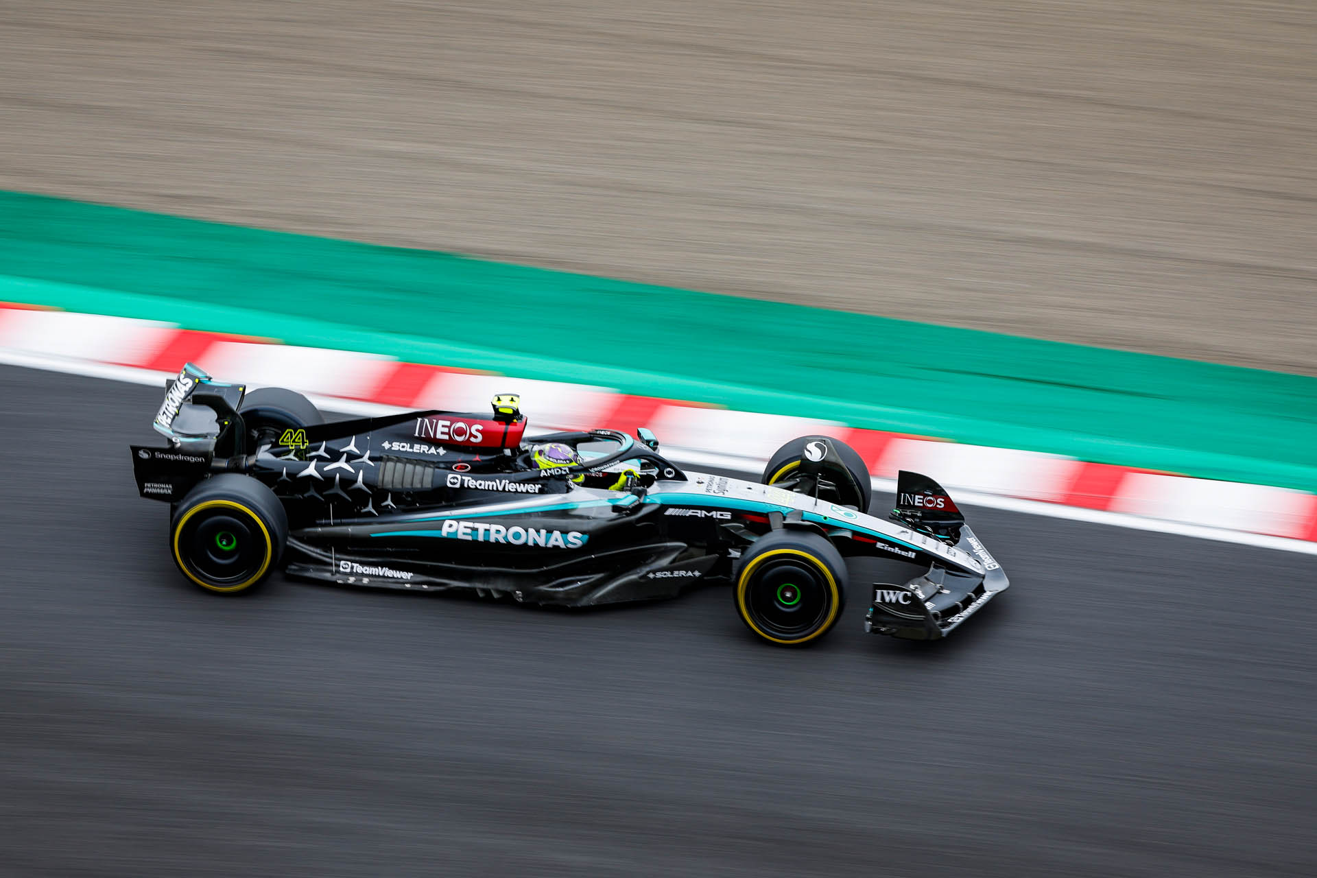 F1 - Lewis Hamilton (Mercedes), GP Ιαπωνίας 2024