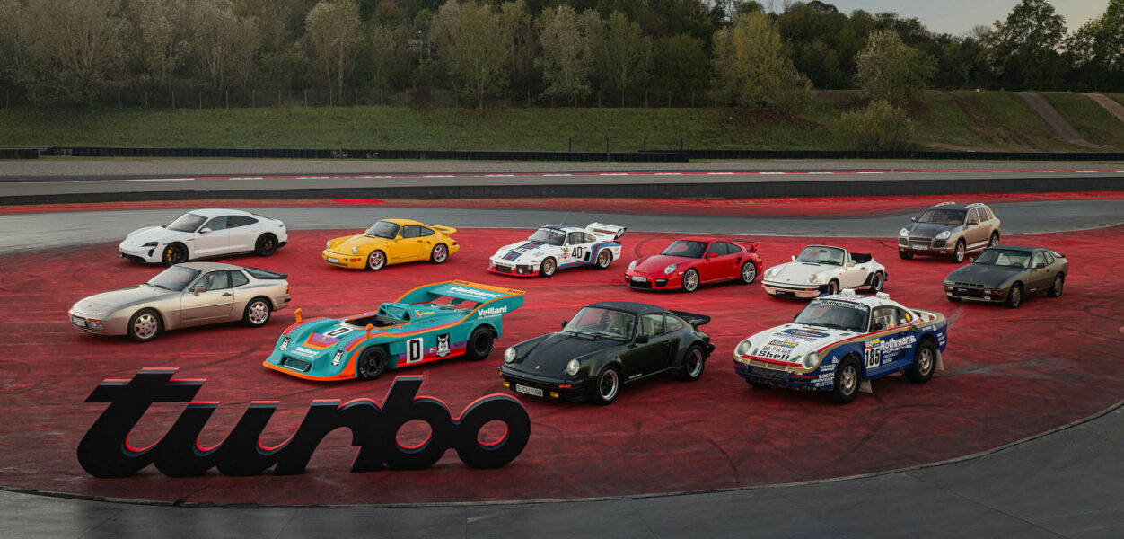 Porsche 50 years of Turbo