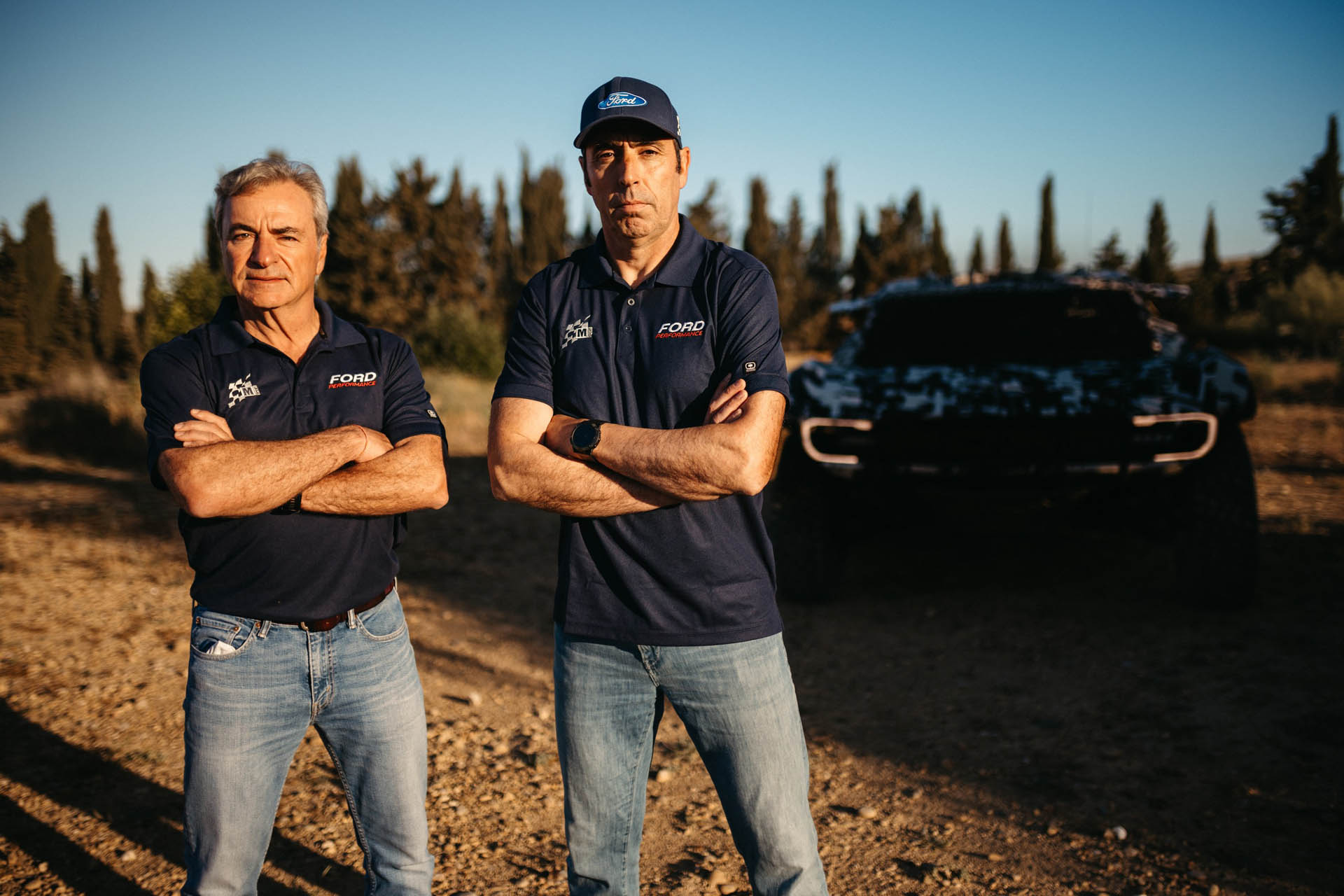 Carlos Sainz Sr. - Nani Roma - Dakar Ford Raptor