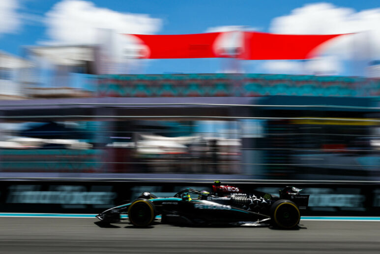 F1 - Lewis Hamilton (Mercedes), GP Μαϊάμι 2024