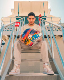 F1 - Κράνος Esteban Ocon (Alpine), GP Μαϊάμι 2024