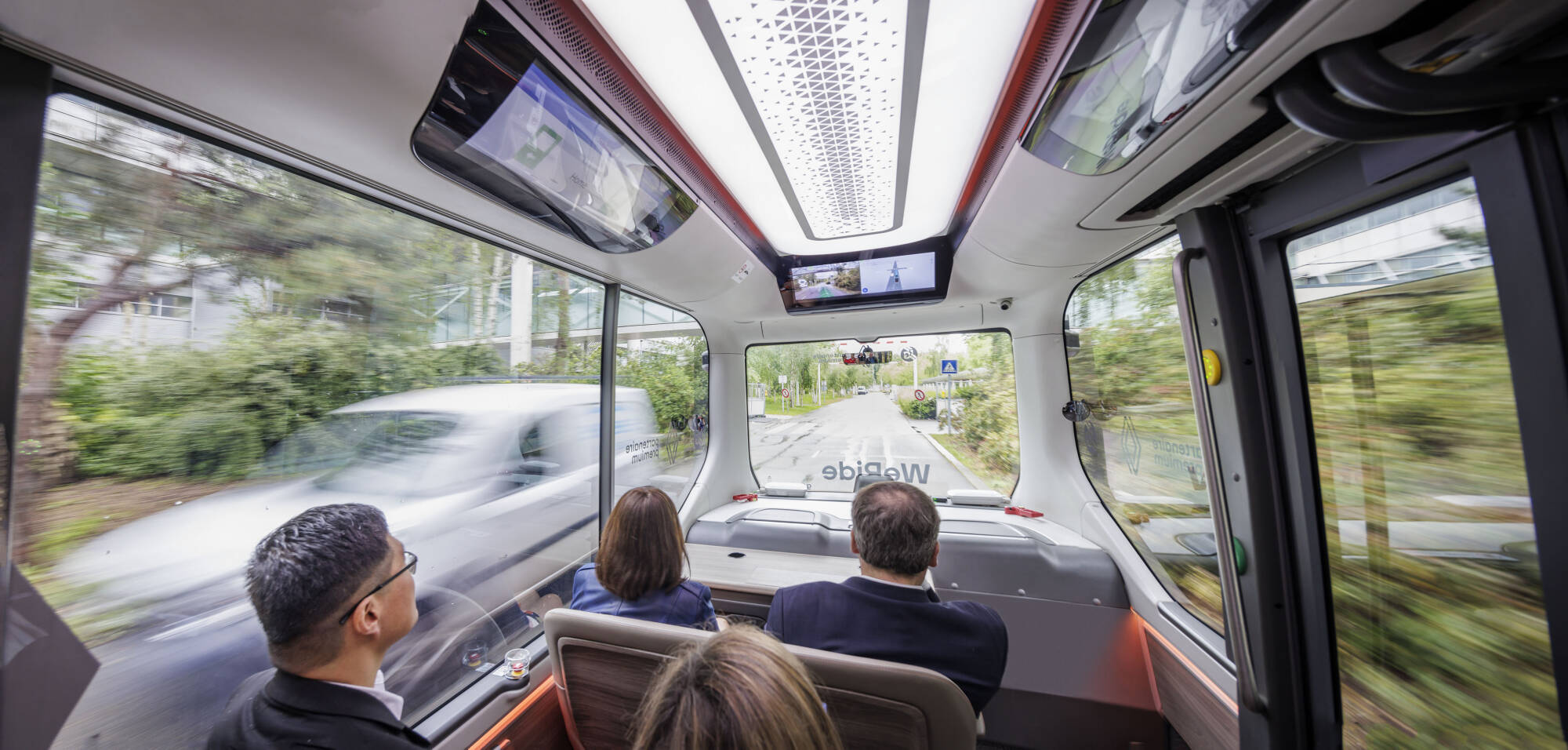 Renault Group Experimentation Auntonomous Shuttle @Roland Garros 2024 (5)