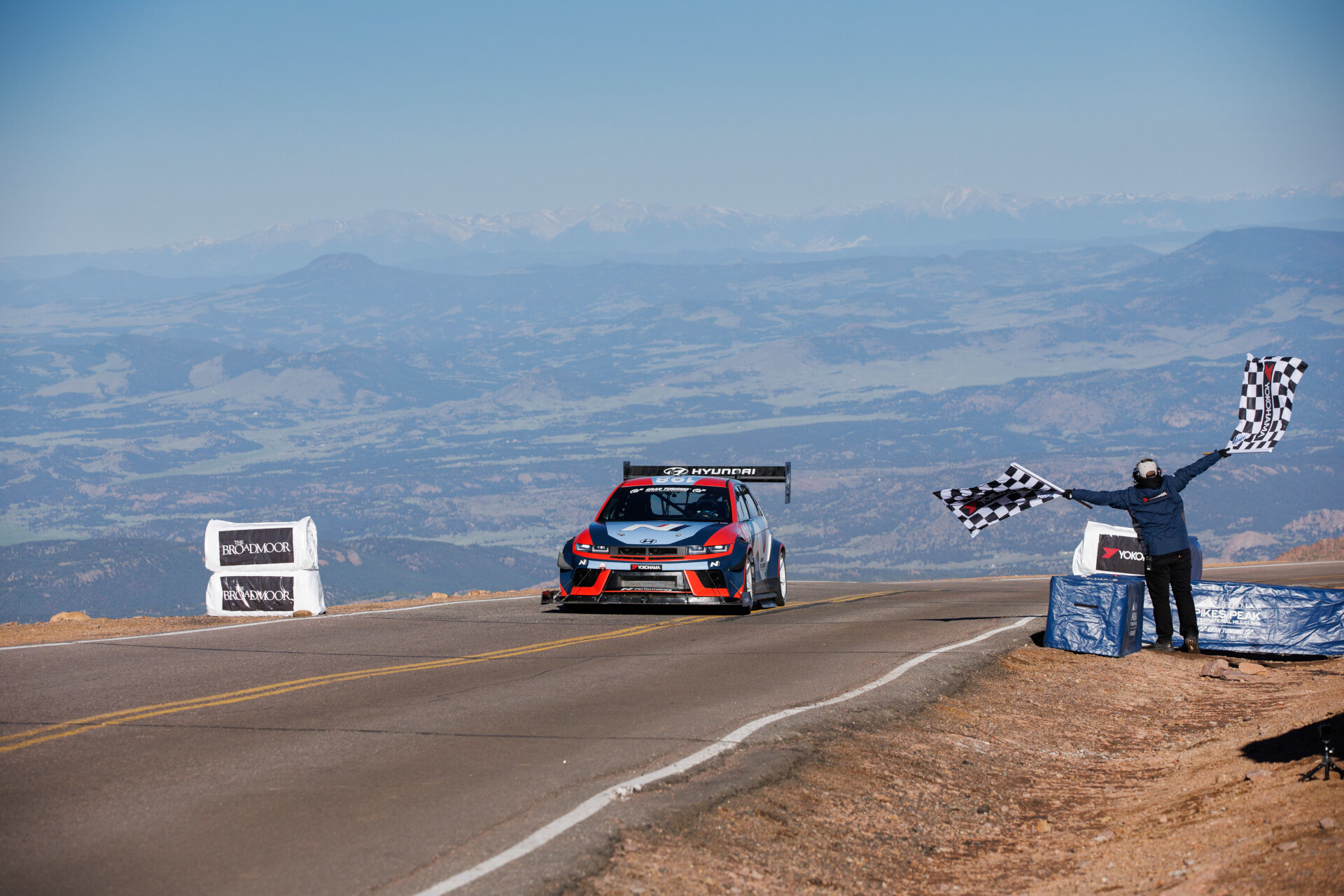 Hyundai Motor’s IONIQ 5 N Sets Benchmark for Crossover EVs at Pikes Peak International Hill Climb 2