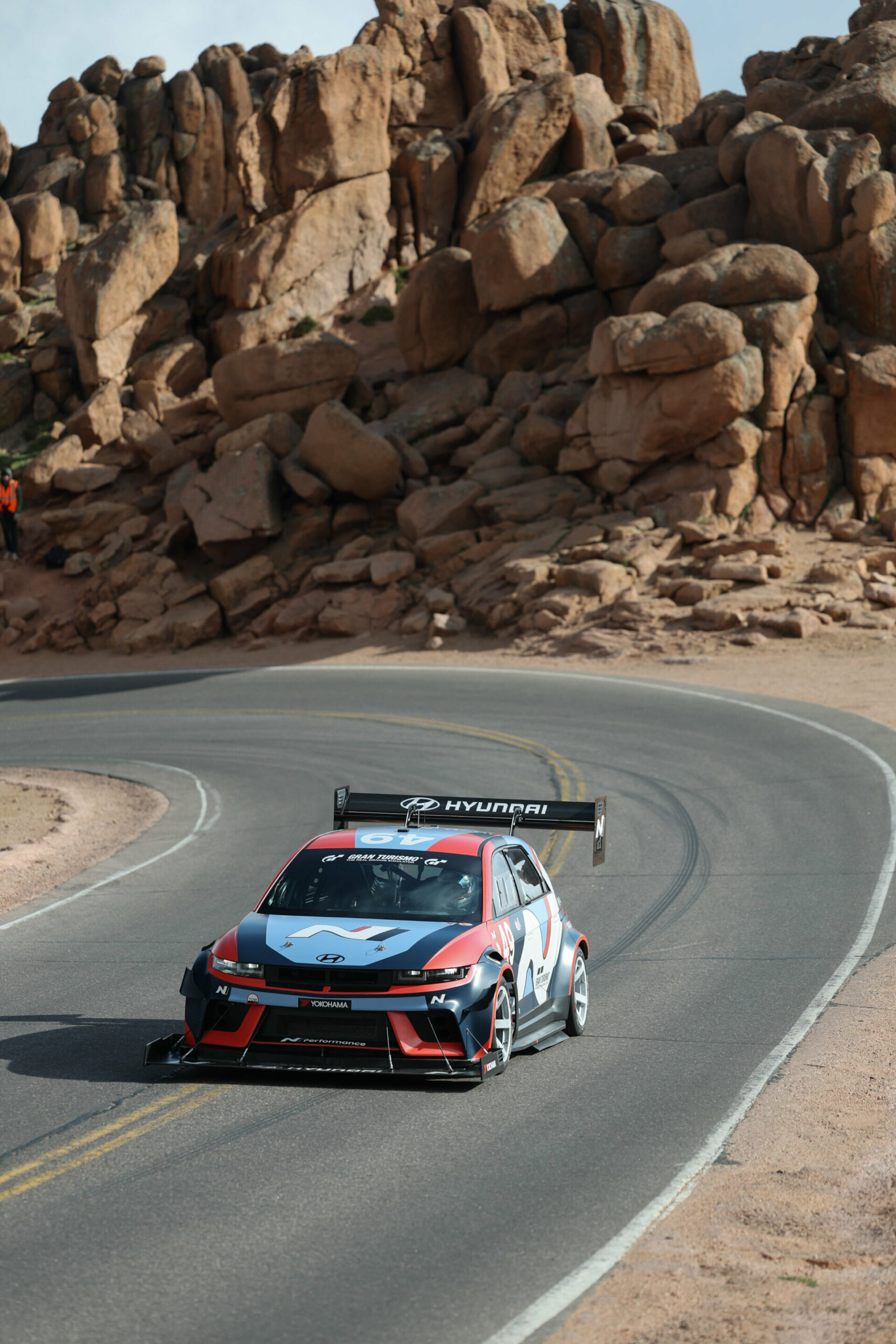 Hyundai Motor’s IONIQ 5 N Sets Benchmark for Crossover EVs at Pikes Peak International Hill Climb