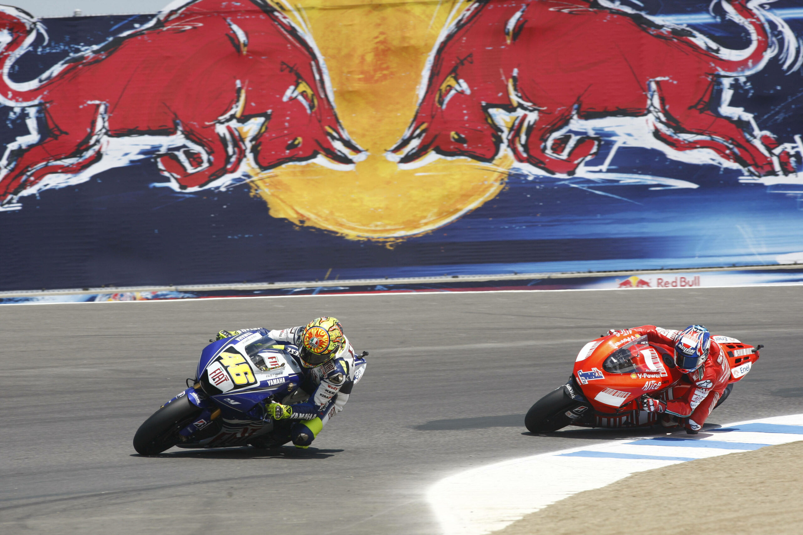 Valentino Rossi, Casey Stoner