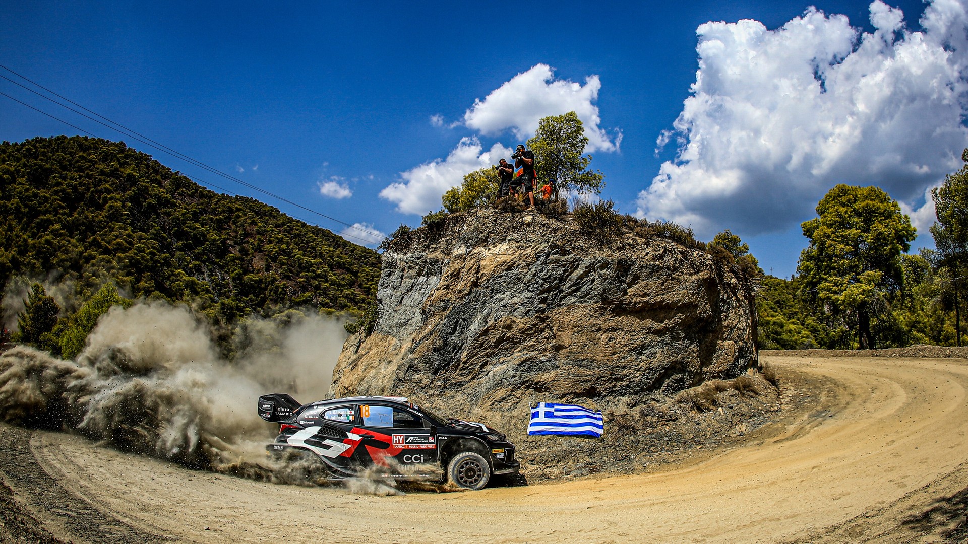 EKO ACROPOLIS RALLY 2024 Katsuta TOYOTA WRC 1