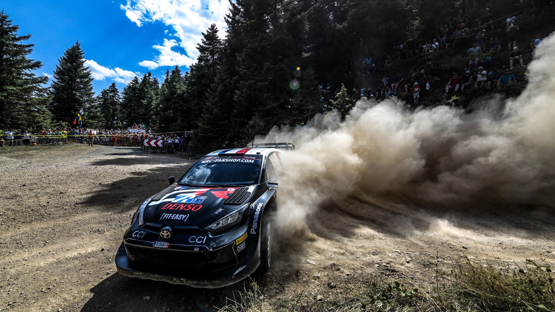 EKO ACROPOLIS RALLY 2024 Ogier TOYOTA WRC 3