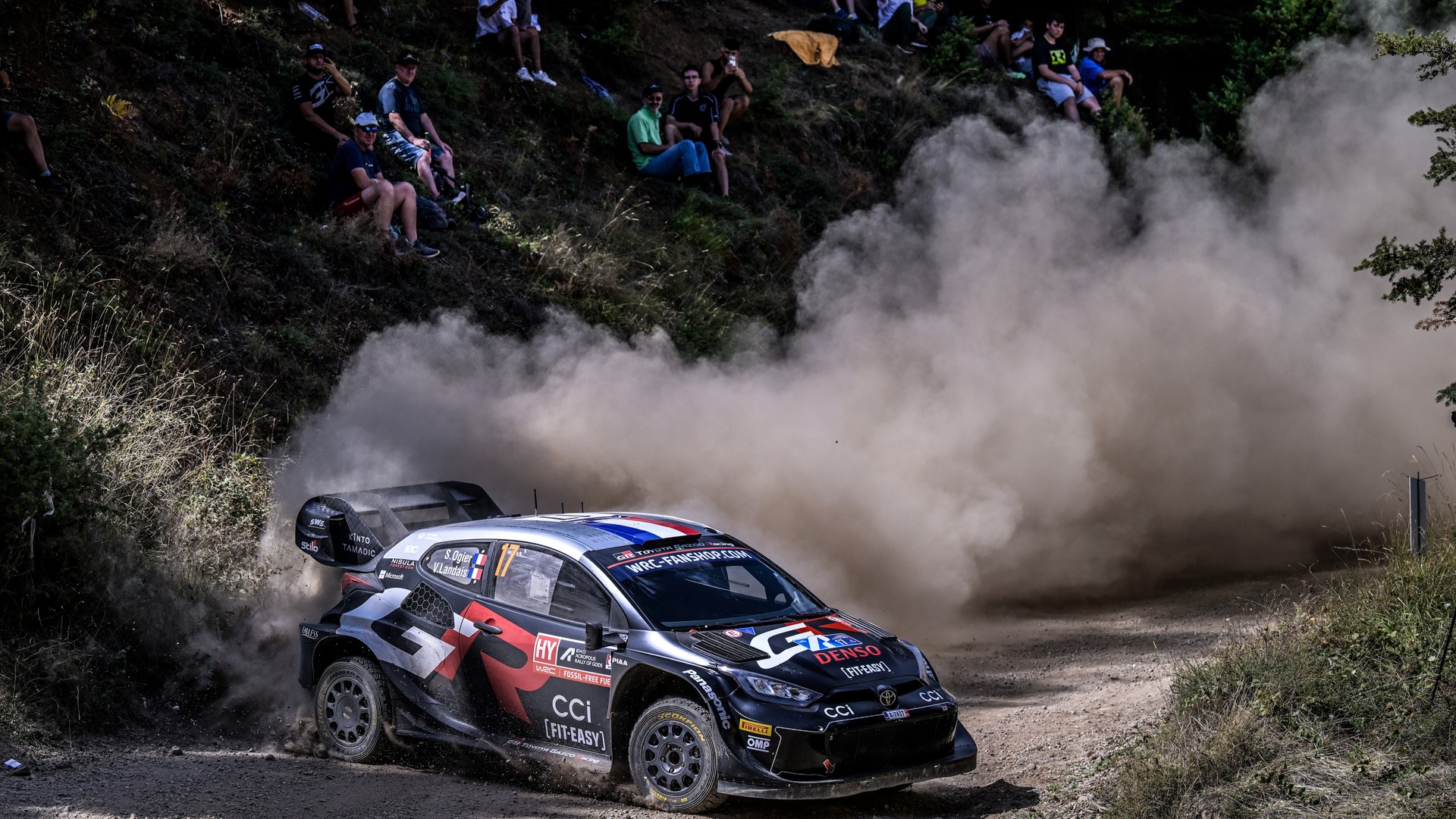 EKO ACROPOLIS RALLY 2024 Ogier TOYOTA WRC 5