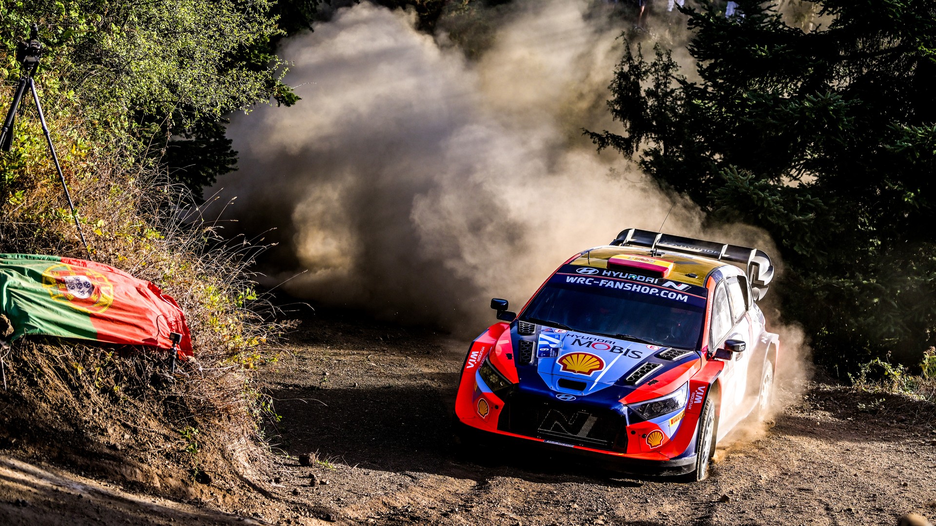 EKO ACROPOLIS RALLY 2024 ss1 Tanak HYUNDAI WRC 2