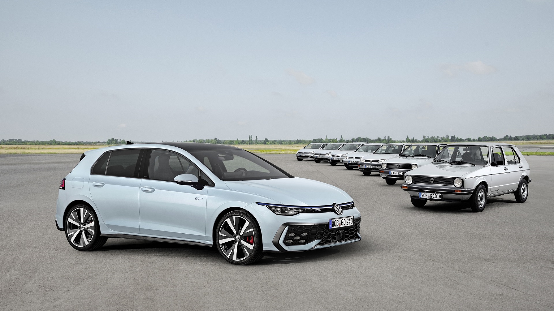 The new Volkswagen Golf