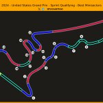 F1 Επικράτηση στην πίστα μεταξύ Verstappen Russell Leclerc στο SQ3 του GP ΗΠΑ 2024