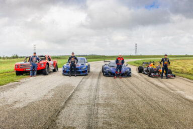Andrew Carlson, Scott Speed, Mad Mike, Patrick Friesacher