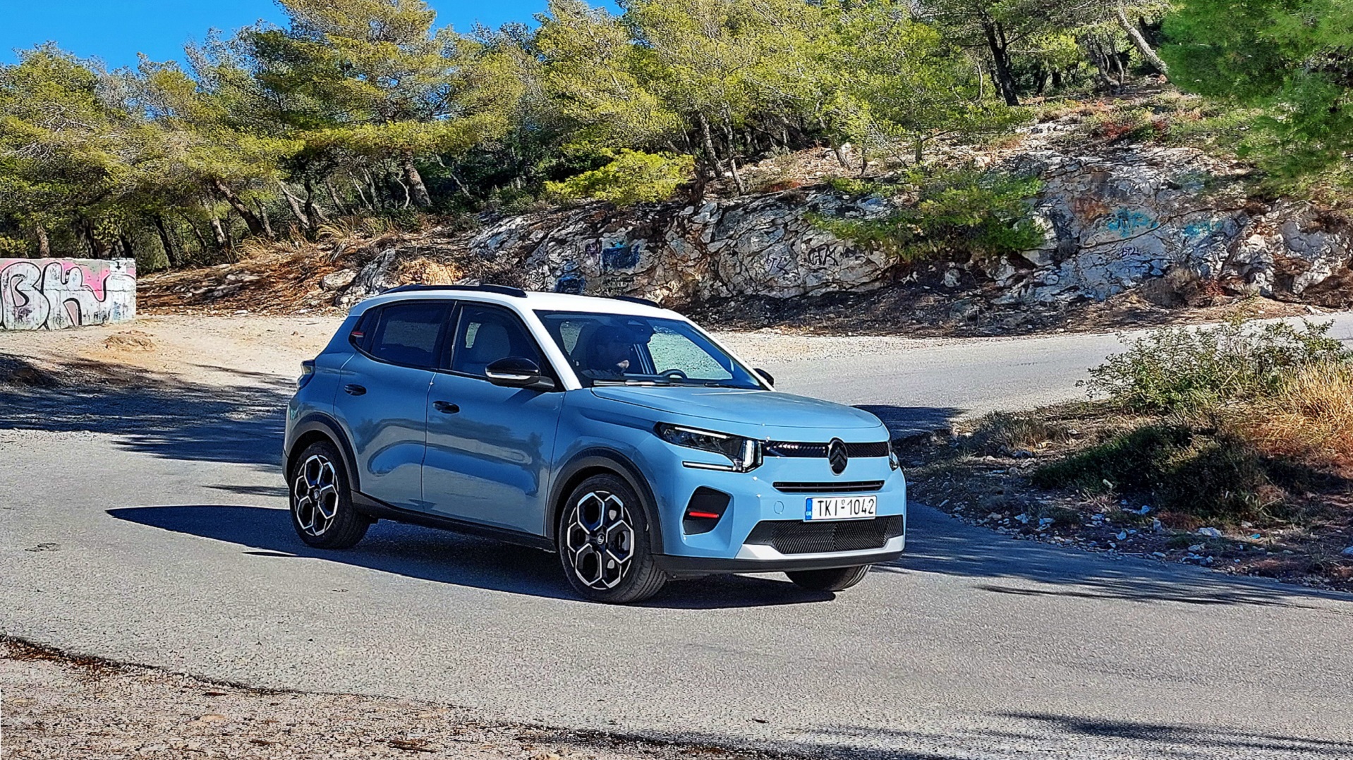Citroen C3 1.2T 100 PS TEST 2024 (38)