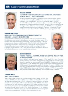 F1 Αγωνοδίκες GP Σάο Πάολο 2024