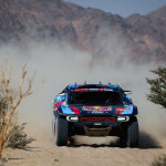 225 SAINZ Carlos (spa), CRUZ Lucas (spa), Ford, Ford M-Sport, FIA W2RC, Ultimate, action during the Stage 1 of the Dakar 2025 on January 4, 2025 around Bisha, Saudi Arabia - Photo Antonin Vincent / DPPI
