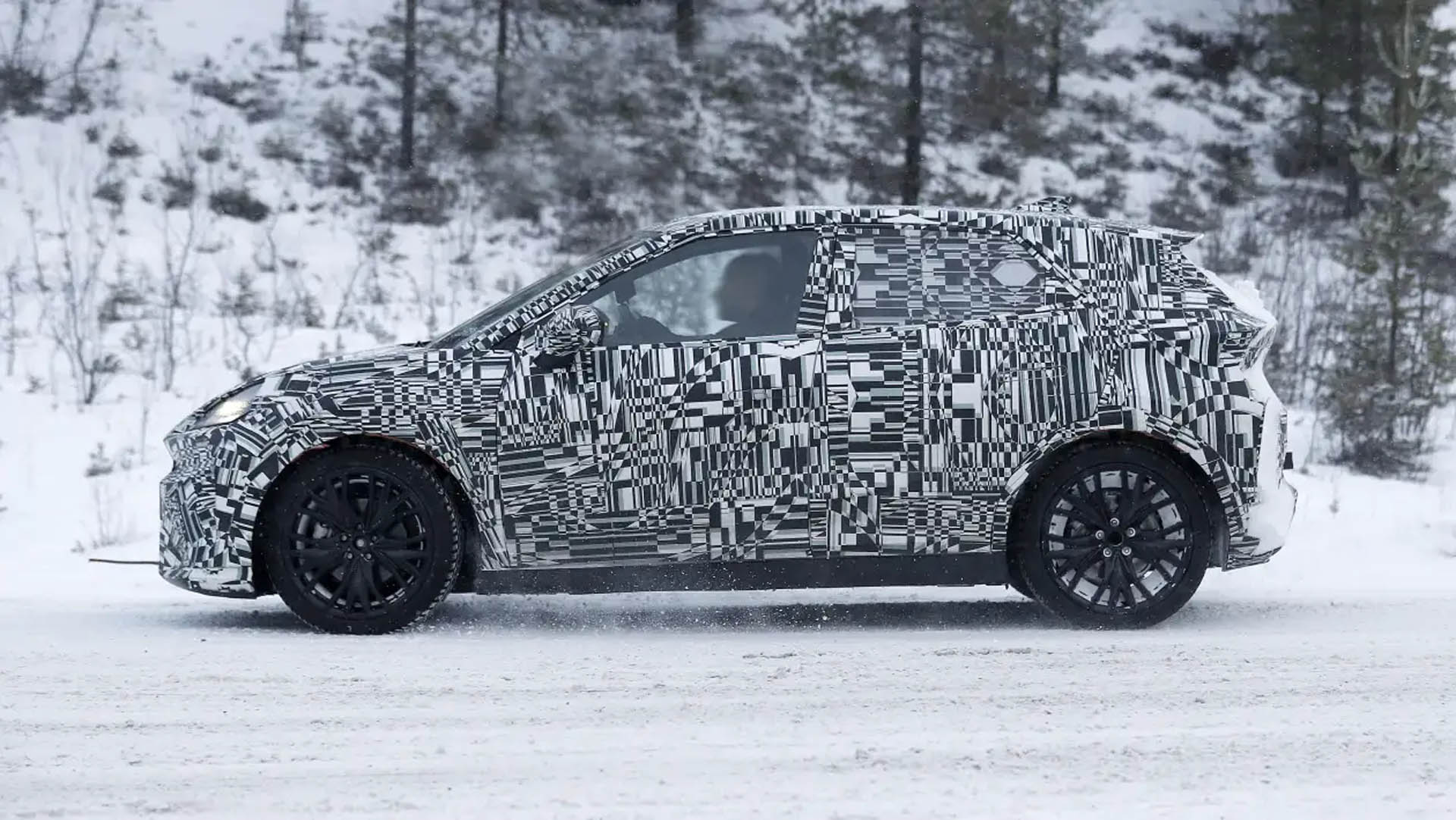 Cupra Raval spy shots 3 Cupra Raval spy shots 3