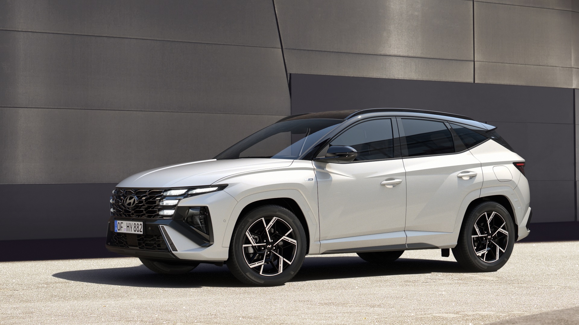 Hyundai Tucson N Line White 2024 (1)