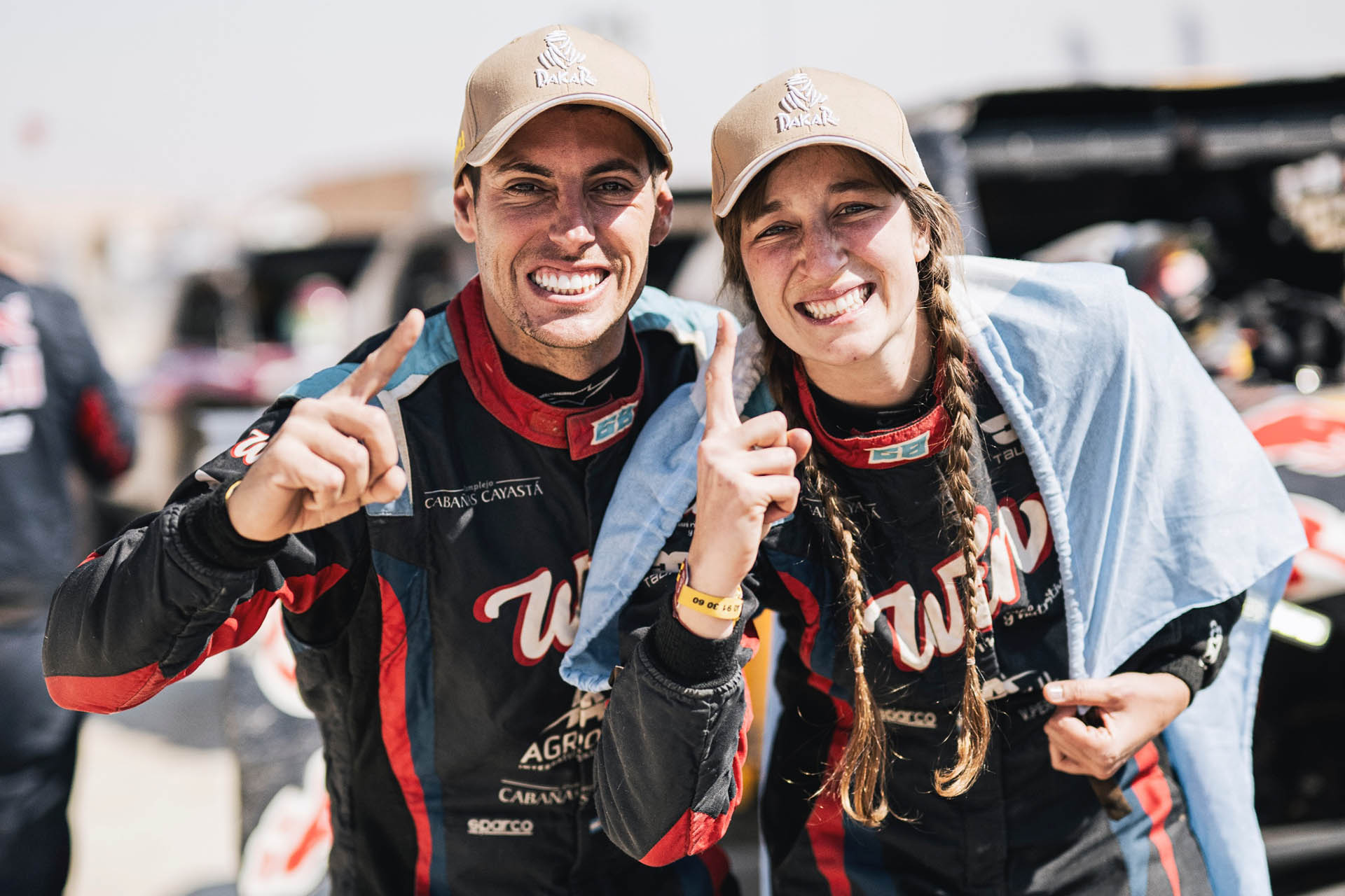 Nicolas Cavigliasso & Valentina Pentegarini, Dakar 2025 Nicolas Cavigliasso & Valentina Pentegarini, Dakar 2025