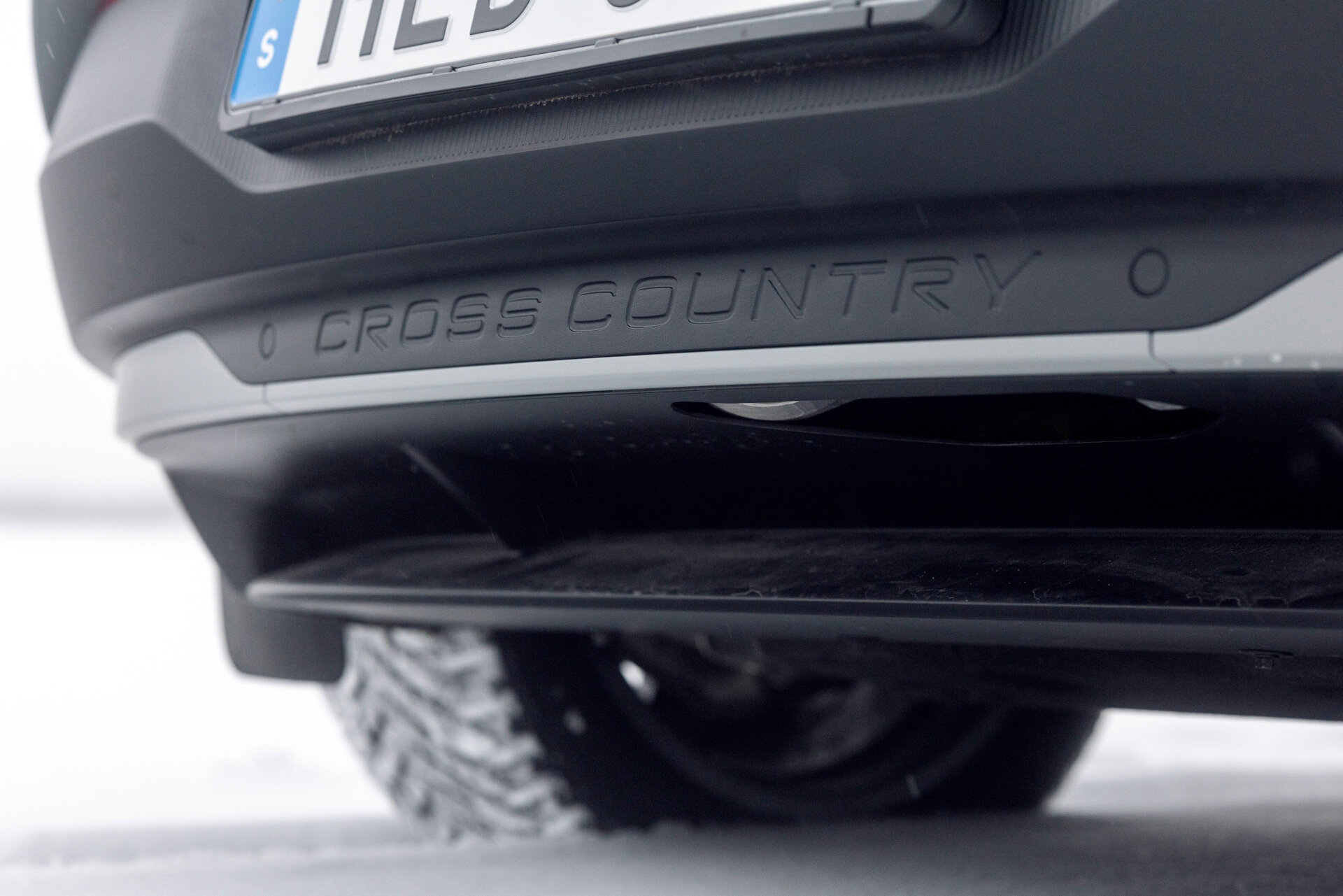 Volvo EX30 Cross Country with Swedish winter cabin Volvo EX30 Cross Country with Swedish winter cabin