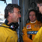 183 F1 1996. Canada. Eddie Jordan et Martin Brundle