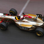 179 F1 1996. Monaco. Martin Brundle/Jordan Peugeot. Abandon